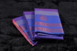 Dark Lavender 3DSILK SAREE