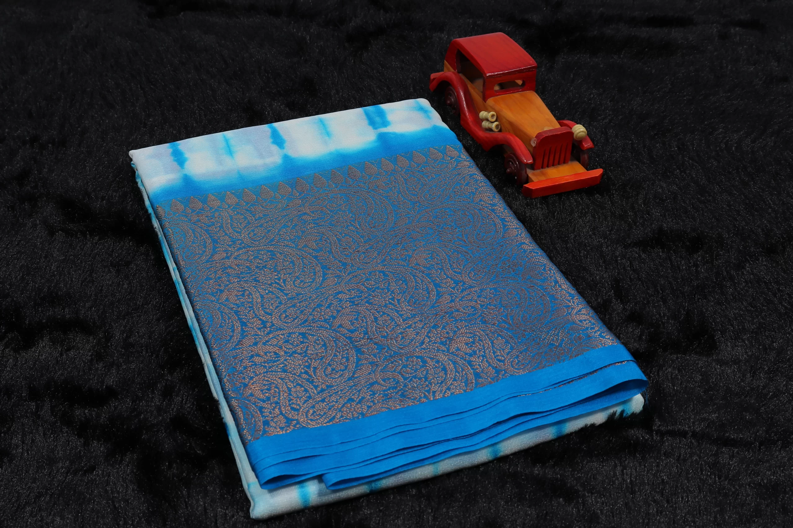 Water Blue WARM SILK SAREE