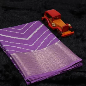 Purple Magenta DOLA SILK SAREE