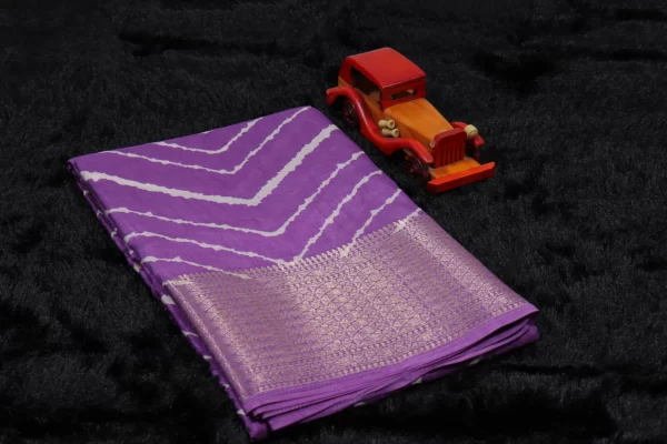 Purple Magenta DOLA SILK SAREE