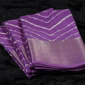 Purple Magenta DOLA SILK SAREE