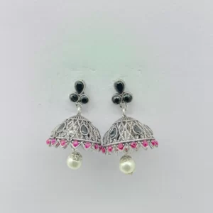 Oxidized Handcrafted Jhumka