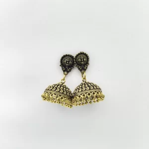 Oxidized Handcrafted Jhumka